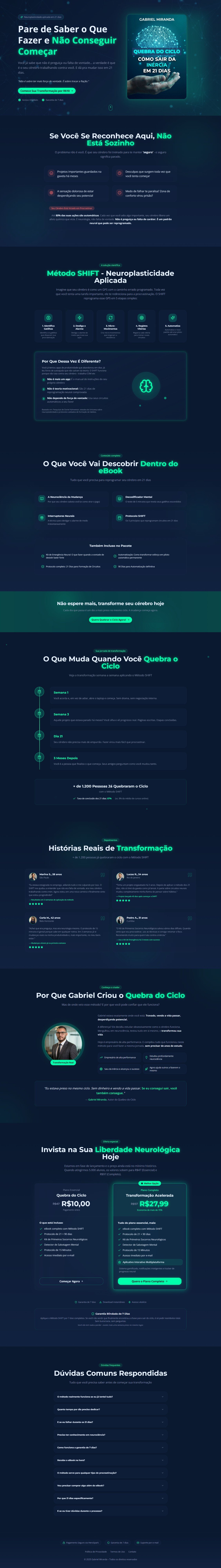 Quebra do Ciclo: Saia da Inércia em 21 Dias