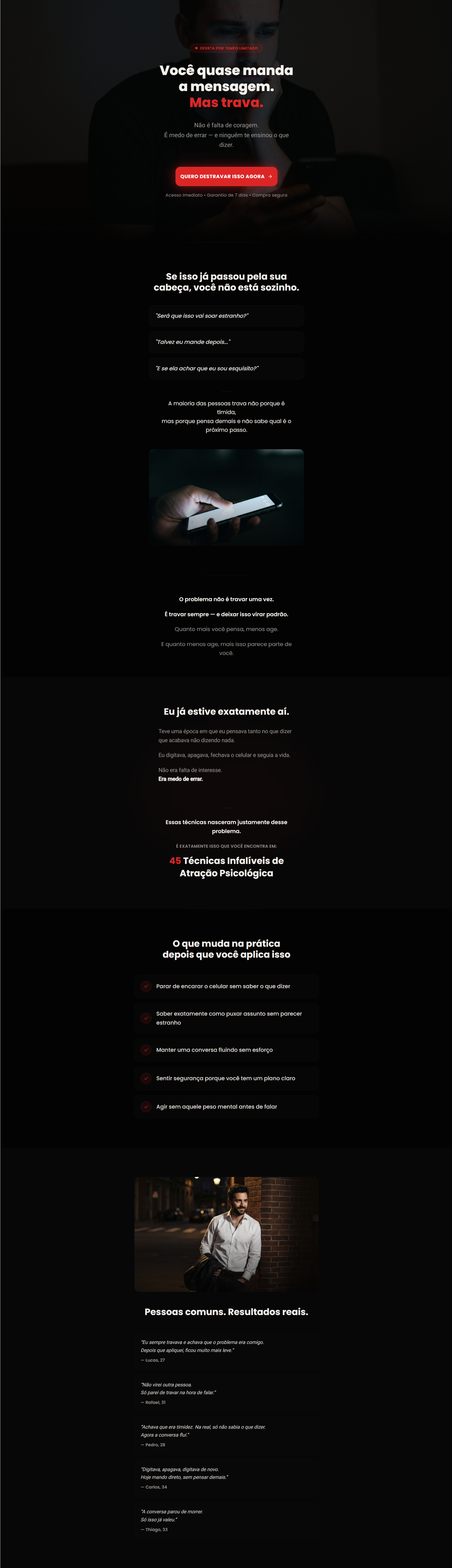 45 Técnicas Infalíveis de Atração Psicológica